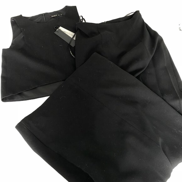 NWT Black Halo Kacie 2 Piece Maxi Dress Set Size 6 - Picture 6 of 9